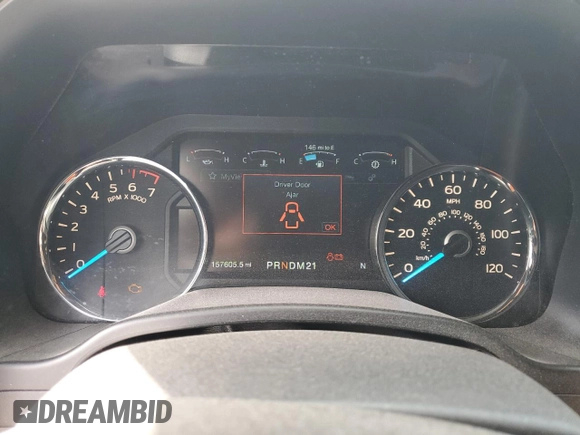 2017 Ford F-150 XL with VIN 1FTEW1CP7HKD79484, listed as a Copart auction lot 54846205 with 157,605 mi miles and Clean Title. Bid and sale history available at carsss.com. Image 9.