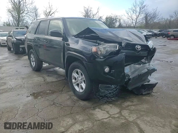 2018 Toyota 4Runner SR5 with VIN JTEBU5JR6J5583875, listed as a Copart auction lot 52603415 with 68,125 mi miles and Salvage title. Bid and sale history available at DreamBid. Image 11.