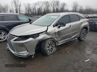 2022 Lexus RX 350 with VIN 2T2HZMDA6NC341012, listed as a Copart auction lot 48052795 with 45,241 mi miles and Salvage Title. Bid and sale history available at DreamBid. Image 1.
