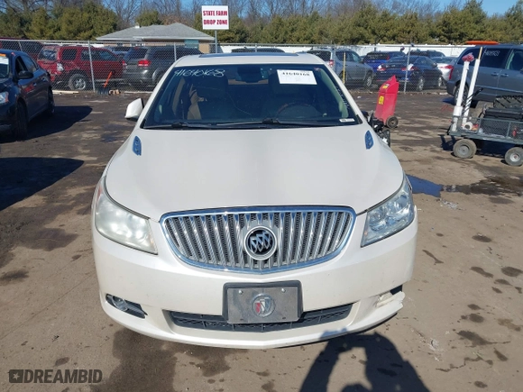 2012 Buick LaCrosse Premium 3 with VIN 1G4GH5E3XCF135278, listed as a IAAI auction lot 41640168 with 205,526 mi miles. Bid and sale history available at carsss.com. Image 12.