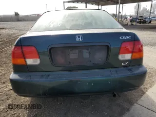 1998 Honda Civic LX with VIN JHMEJ6673WS016828, listed as a Copart auction lot 73740904 with 80,801 mi miles and Salvage Title. Bid and sale history available at carsss.com. Image 6.