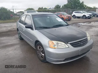 2002 Honda Civic LX with VIN 2HGES16532H531296, listed as a IAAI auction lot 42152809 with 144,363 mi miles and . Bid and sale history available at carsss.com. Image 1.