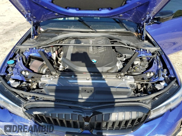 2021 BMW 3 Series M340i xDrive with VIN 3MW5U9J04M8C08114, listed as a Copart auction lot 49565235 with 62,470 mi miles and Salvage Title. Bid and sale history available at carsss.com. Image 12.