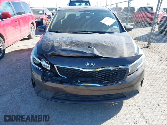 2018 Kia Forte LX with VIN 3KPFL4A72JE207860, listed as a IAAI auction lot 41683785 with 122,475 mi miles. Bid and sale history available at carsss.com. Image 6.