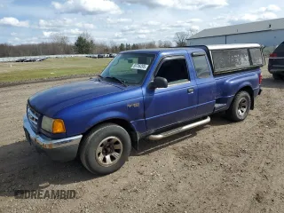 2003 Ford Ranger XL with VIN 1FTYR14V43PA27458, listed as a Copart auction lot 50756295 with 77,058 mi miles and Clean Title. Bid and sale history available at carsss.com. Image 1.