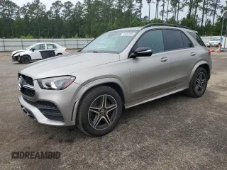 2020 Mercedes-Benz GLE 350 with VIN 4JGFB4KB8LA230910, listed as a Copart auction lot 59397055 with 89,226 mi miles and Salvage title. Bid and sale history available at DreamBid. Image 1.