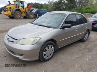 2004 Honda Civic LX with VIN 1HGES16504L006685, listed as a IAAI auction lot 42041190 with 172,355 mi miles and . Bid and sale history available at DreamBid. Image 2.