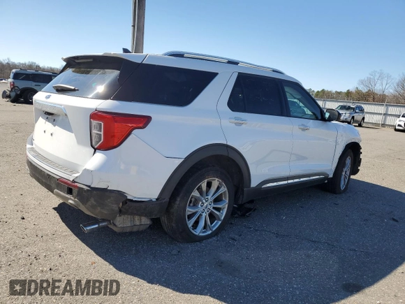 2024 Ford Explorer Limited with VIN 1FMSK7FH1RGA29645, listed as a Copart auction lot 49865725 with 30,464 mi miles and Salvage Title. Bid and sale history available at carsss.com. Image 3.