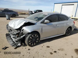 2017 Nissan Sentra SR z VIN 3N1AB7APXHY216025, wystawiony jako Copart lot #86769744 z przebiegiem 81 489 mil mil oraz Szkoda całkowita • Salvage title. Historia ofert i sprzedaży dostępna na DreamBid. Obrazek 1.