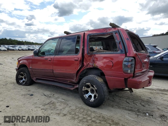 2000 Mercury Mountaineer with VIN 4M2ZU86P5YUJ27288, listed as a Copart auction lot 72371384 with 116,514 mi miles and Salvage title. Bid and sale history available at DreamBid. Image 2.