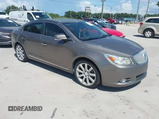 2011 Buick LaCrosse CXS with VIN 1G4GE5ED4BF365124, listed as a IAAI auction lot 42802593 with 149,820 mi miles and . Bid and sale history available at DreamBid. Image 1.