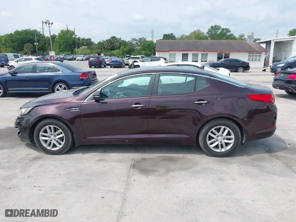 2013 Kia Optima LX with VIN 5XXGM4A72DG203014, listed as a IAAI auction lot 41859589 with 110,099 mi miles. Bid and sale history available at carsss.com. Image 14.
