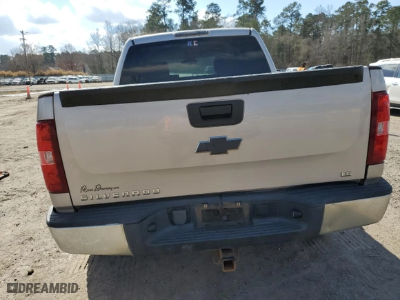 2009 Chevrolet Silverado 1500 LS with VIN 3GCEC13C69G129944, listed as a Copart auction lot 44454905 with 211,808 mi miles and Salvage Title. Bid and sale history available at carsss.com. Image 6.