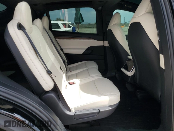 2022 Tesla Model X with VIN 7SAXCDE59NF360610, listed as a Copart auction lot 52575365 with 51,557 mi miles and Salvage Title. Bid and sale history available at carsss.com. Image 10.