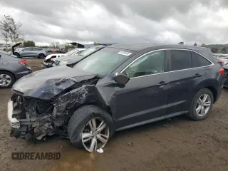 2015 Acura RDX with VIN 5J8TB3H33FL005824, listed as a Copart auction lot 51255555 with 66,609 mi miles and Salvage Title. Bid and sale history available at carsss.com. Image 1.