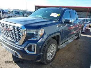 2020 GMC Sierra 1500 Denali with VIN 1GTU9FEL4LZ271818, listed as a IAAI auction lot 40807636 with 53,007 mi miles and . Bid and sale history available at DreamBid. Image 2.