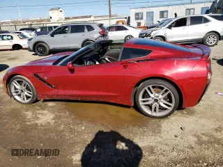 2015 Chevrolet Corvette Z51 2LT with VIN 1G1YK2D76F5114010, listed as a Copart auction lot 49416744 with 8,892 mi miles. Bid and sale history available at carsss.com. Image 2.