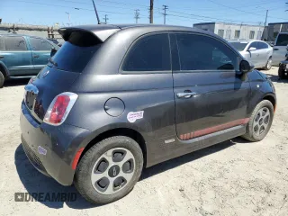 2014 FIAT 500e with VIN 3C3CFFGE4ET175902, listed as a Copart auction lot 66406775 with 38,067 mi miles and Salvage title. Bid and sale history available at DreamBid. Image 3.
