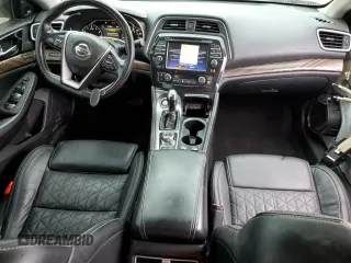 2017 Nissan Maxima S with VIN 1N4AA6AP6HC379649, listed as a Copart auction lot 43434295 with 115,343 mi miles and Salvage Title. Bid and sale history available at DreamBid. Image 8.