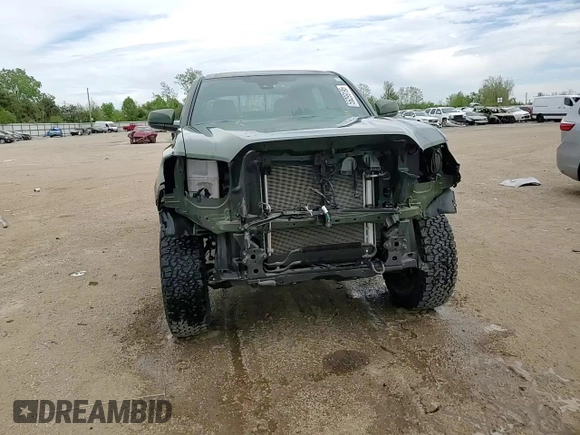 2022 Toyota Tacoma SR with VIN 3TMCZ5AN3NM511541, listed as a Copart auction lot 56299195 with 33,427 mi miles and Salvage title. Bid and sale history available at DreamBid. Image 13.