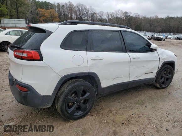 2018 Jeep Cherokee Latitude with VIN 1C4PJLCBXJD554084, listed as a Copart auction lot 84484274 with 133,937 mi miles and Salvage Title. Bid and sale history available at DreamBid. Image 3.