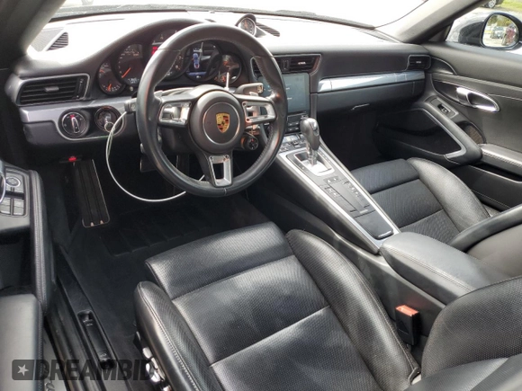 2017 Porsche 911 Carrera S with VIN WP0AB2A94HS123761, listed as a Copart auction lot 46687815 with 41,828 mi miles and Salvage Title. Bid and sale history available at DreamBid. Image 8.