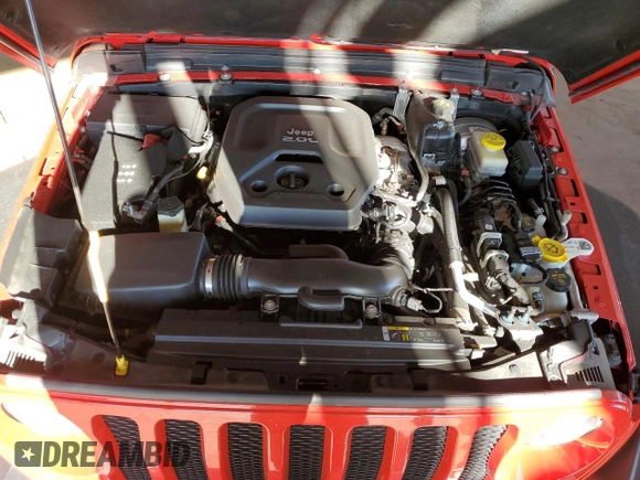 2018 Jeep Wrangler Unlimited Sport z VIN 1C4HJXDN8JW206681, wystawiony jako Copart lot #49619615 z przebiegiem 74 949 mil mil oraz Szkoda całkowita • Salvage title. Historia ofert i sprzedaży dostępna na DreamBid. Obrazek 11.