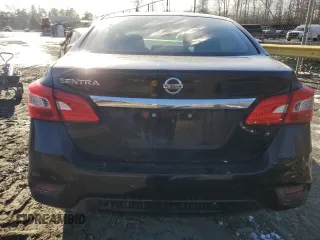 2018 Nissan Sentra S with VIN 3N1AB7AP0JY316849, listed as a Copart auction lot 41911685 with 106,384 mi miles and Salvage Title. Bid and sale history available at carsss.com. Image 6.