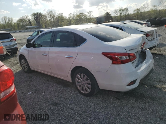 2019 Nissan Sentra S with VIN 3N1AB7AP6KY413877, listed as a Copart auction lot 51633085 with 73,752 mi miles and Salvage Title. Bid and sale history available at carsss.com. Image 2.