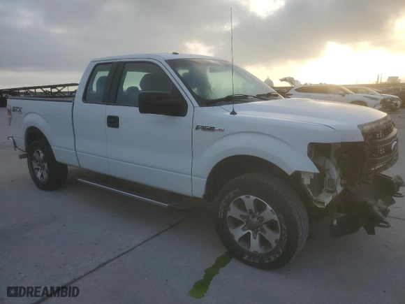 2014 Ford F-150 XL with VIN 1FTFX1EF5EFA41799, listed as a Copart auction lot 85844274 with 174,481 mi miles and Salvage Title. Bid and sale history available at carsss.com. Image 4.