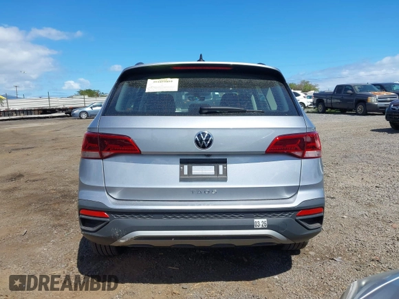 2024 Volkswagen Taos S с VIN 3VV5X7B23RM062187, выставлен на аукционе IAAI как лот 41681986 с пробегом 9 170 миль миль и . История ставок и продаж доступна на DreamBid. Изображение 16.