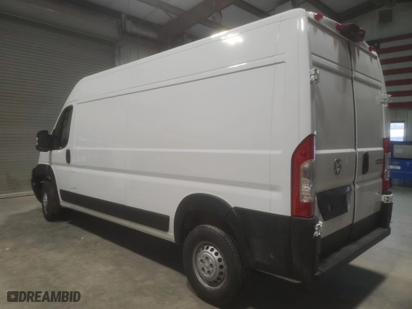 2025 Ram ProMaster Cargo Van Tradesman with VIN 3C6LRVDG5SE512703, listed as a Copart auction lot 43508015 with 0 mi miles and Clean Title. Bid and sale history available at carsss.com. Image 2.