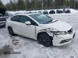 2015 Honda Civic EX with VIN 2HGFB2F86FH533408, listed as a IAAI auction lot 41655178 with 150,789 mi miles and . Bid and sale history available at carsss.com. Image 6.