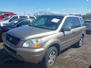 2003 Honda Pilot EX with VIN 2HKYF18453H580075, listed as a IAAI auction lot 41897635 with 1 mi miles. Bid and sale history available at carsss.com. Image 6.