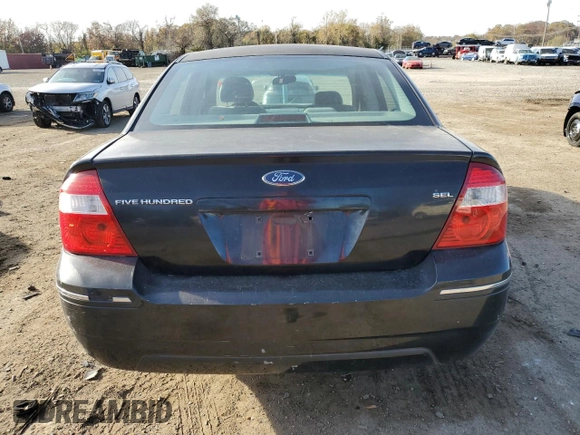 2005 Ford Five Hundred SEL with VIN 1FAFP24155G152462, listed as a Copart auction lot 80668544 with Not Provided miles and Salvage Title. Bid and sale history available at carsss.com. Image 6.