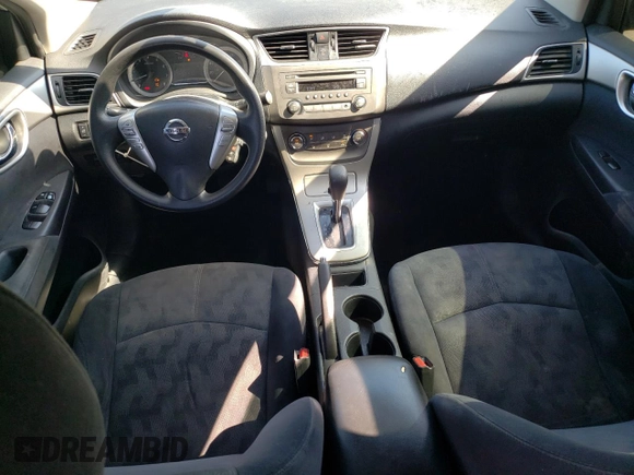 2013 Nissan Sentra SV with VIN 1N4AB7AP1DN908166, listed as a Copart auction lot 55881115 with 129,636 mi miles and Clean Title. Bid and sale history available at DreamBid. Image 8.