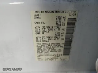 2020 Nissan Murano S with VIN 5N1AZ2AJ6LN122698, listed as a Copart auction lot 88970305 with 101,603 mi miles and Salvage Title. Bid and sale history available at carsss.com. Image 13.
