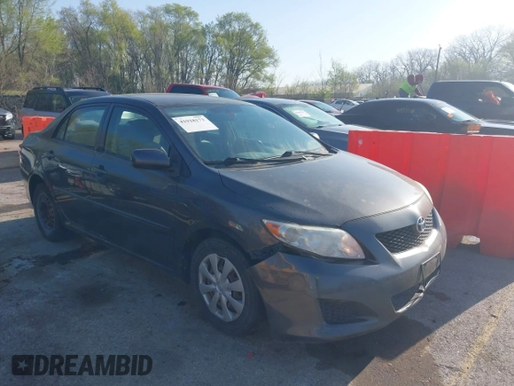 2009 Toyota Corolla with VIN JTDBL40E499083055, listed as a IAAI auction lot 41918173 with 223,308 mi miles. Bid and sale history available at carsss.com. Image 1.