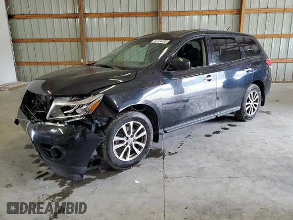 2015 Nissan Pathfinder SL with VIN 5N1AR2MM1FC623388, listed as a Copart auction lot 58184595 with 177,144 mi miles and Salvage title. Bid and sale history available at DreamBid. Image 1.
