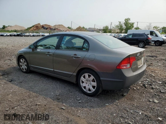 2006 Honda Civic LX z VIN 2HGFA165X6H518462, wystawiony jako Copart lot #59694195 z przebiegiem 101 556 mil mil oraz Czysty tytuł • Clean title. Historia ofert i sprzedaży dostępna na DreamBid. Obrazek 2.