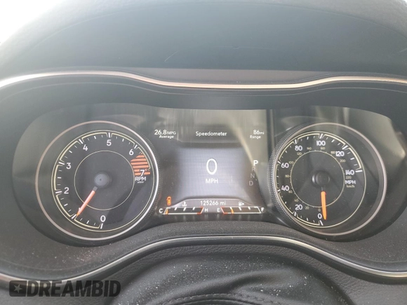 2019 Jeep Cherokee Limited z VIN 1C4PJLDB8KD454114, wystawiony jako Copart lot #57780995 z przebiegiem 125 266 mil mil oraz Szkoda całkowita • Salvage title. Historia ofert i sprzedaży dostępna na DreamBid. Obrazek 9.