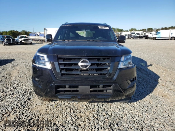 2022 Nissan Armada SL with VIN JN8AY2BA3N9392221, listed as a Copart auction lot 82014444 with 40,244 mi miles and Salvage Title. Bid and sale history available at carsss.com. Image 5.