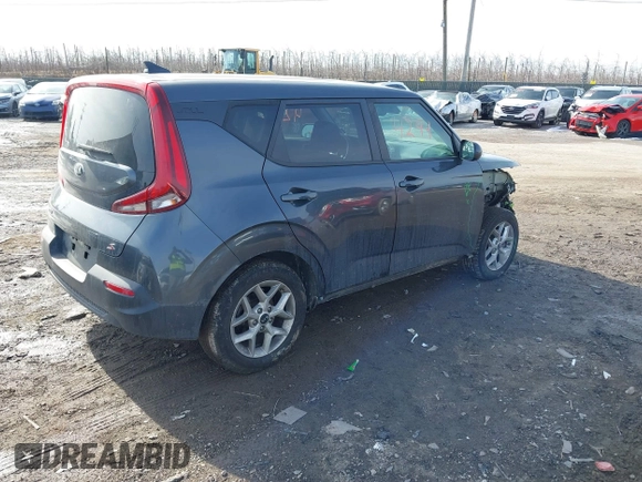 2020 Kia Soul LX with VIN KNDJ23AU2L7730747, listed as a IAAI auction lot 41474294 with 67,975 mi miles. Bid and sale history available at carsss.com. Image 4.