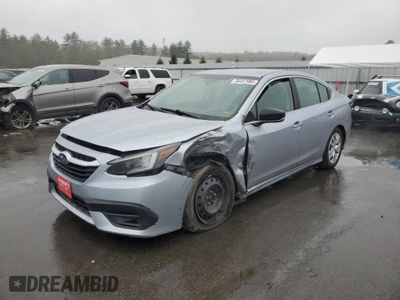 2020 Subaru Legacy with VIN 4S3BWAA67L3008566, listed as a Copart auction lot 56457985 with 48,269 mi miles and Salvage title. Bid and sale history available at DreamBid. Image 1.