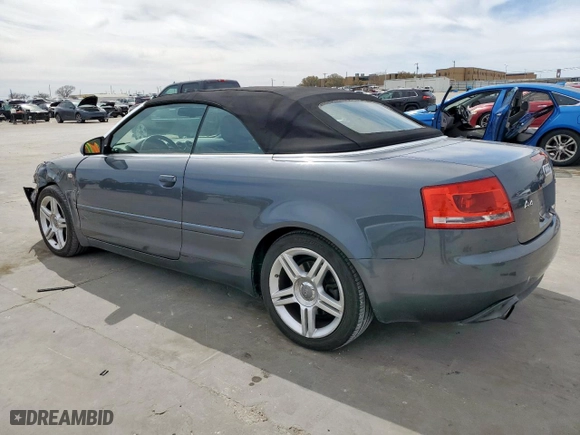 2008 Audi A4 2.0T with VIN WAUAF48H38K009387, listed as a Copart auction lot 49158955 with 97,669 mi miles and Salvage Title. Bid and sale history available at carsss.com. Image 2.