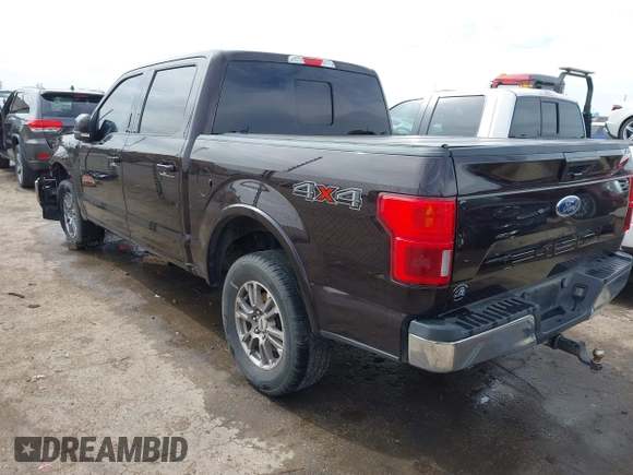 2020 Ford F-150 XL with VIN 1FTEW1E50LKD26971, listed as a IAAI auction lot 41580535 with 109,641 mi miles. Bid and sale history available at carsss.com. Image 3.