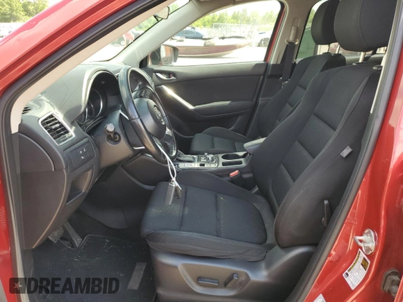 2016 Mazda CX-5 Touring with VIN JM3KE2CY0G0627886, listed as a Copart auction lot 55207054 with 95,884 mi miles and Salvage Title. Bid and sale history available at carsss.com. Image 7.