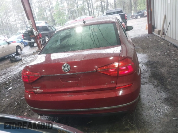 2016 Volkswagen Passat S with VIN 1VWAT7A31GC046553, listed as a IAAI auction lot 41969421 with 106,821 mi miles and . Bid and sale history available at DreamBid. Image 16.