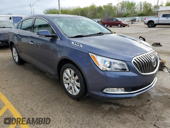 2015 Buick LaCrosse Leather with VIN 1G4GB5G38FF278510, listed as a Copart auction lot 52624855 with 96,030 mi miles and Salvage Title. Bid and sale history available at DreamBid. Image 4.