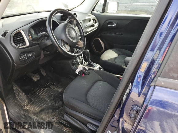 2017 Jeep Renegade Latitude with VIN ZACCJBBB1HPF39902, listed as a Copart auction lot 50965445 with 119,821 mi miles and Salvage Title. Bid and sale history available at carsss.com. Image 7.